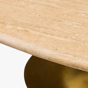 Anatalia Dining Table 71" Oval – texture detail