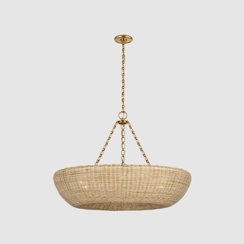 Devon 35" Chandelier with LED Bulbs
