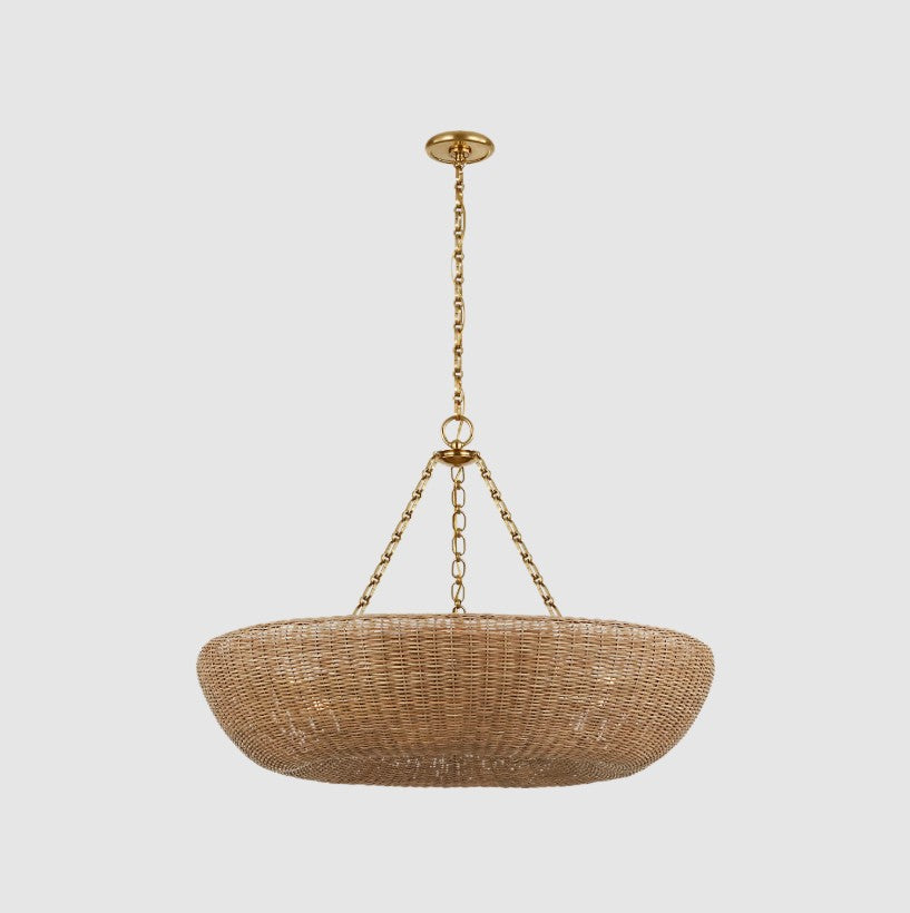 Devon 35" Chandelier with LED Bulbs