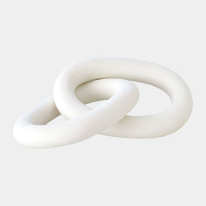 Global Views Ring and Cone Sculpture – front view