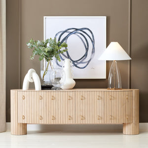 Global Views Vetro Table Lamp – room setting