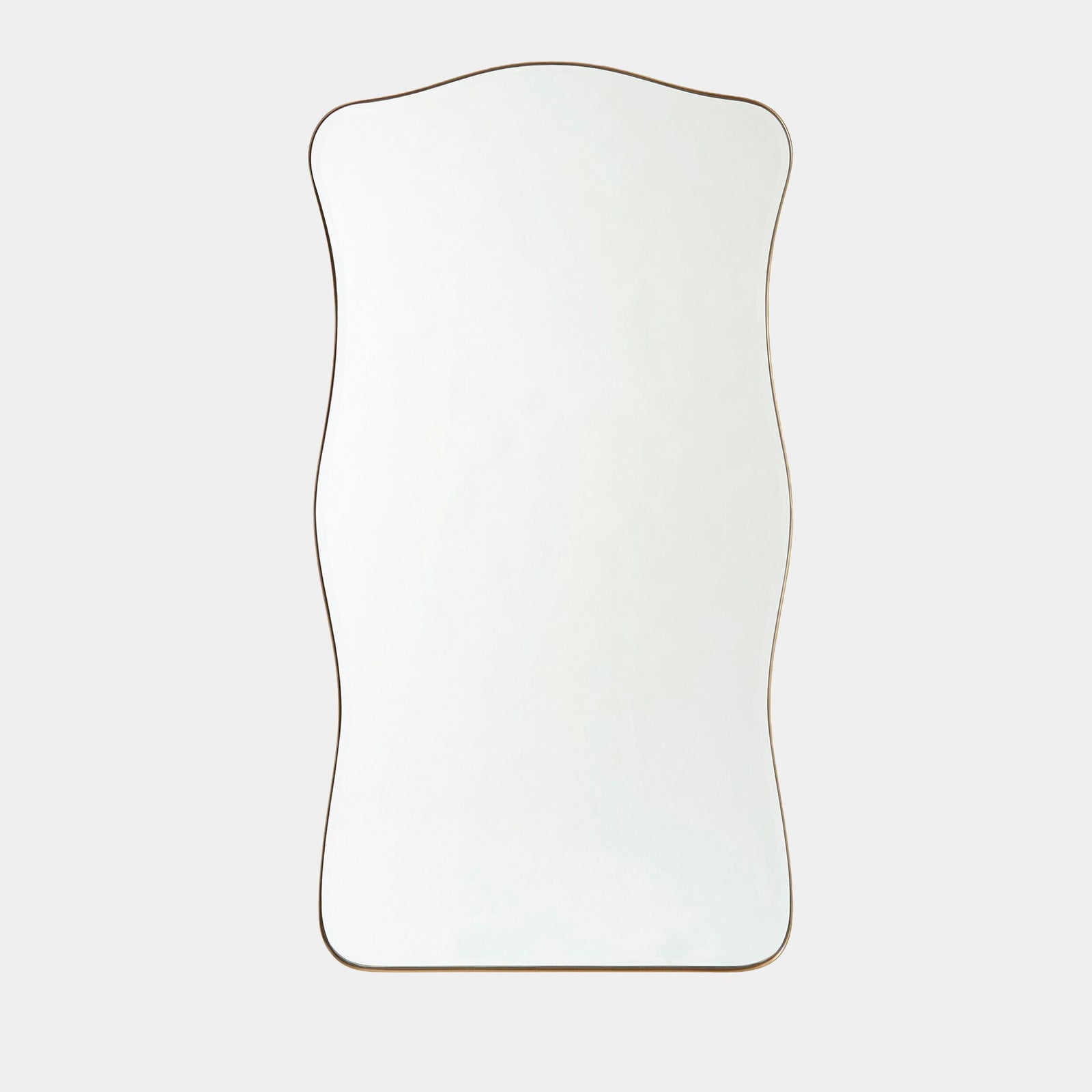Global Views Charlotte Floor Mirror – front view