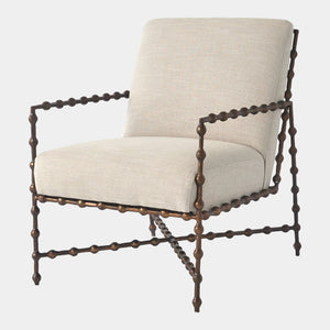 Global Views Elder Lounge Chair – front view