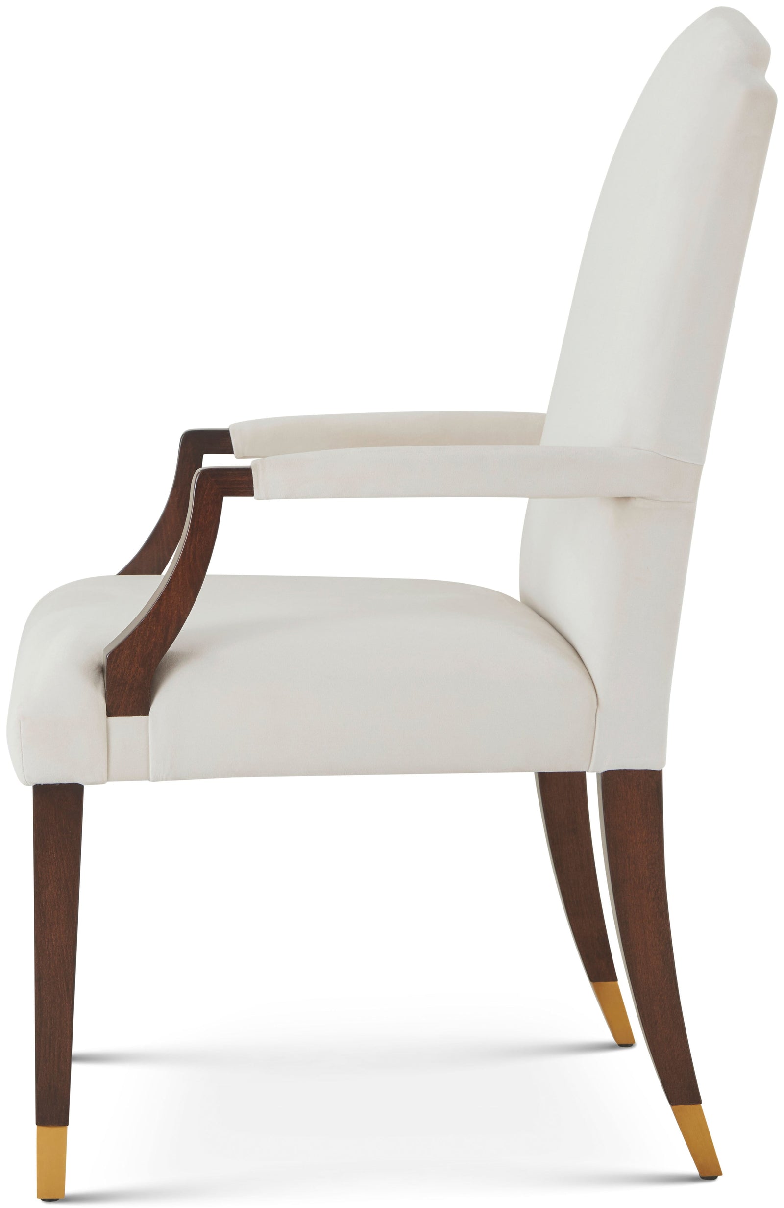 Theodore Alexander Wharton Dining Arm Chair – side view