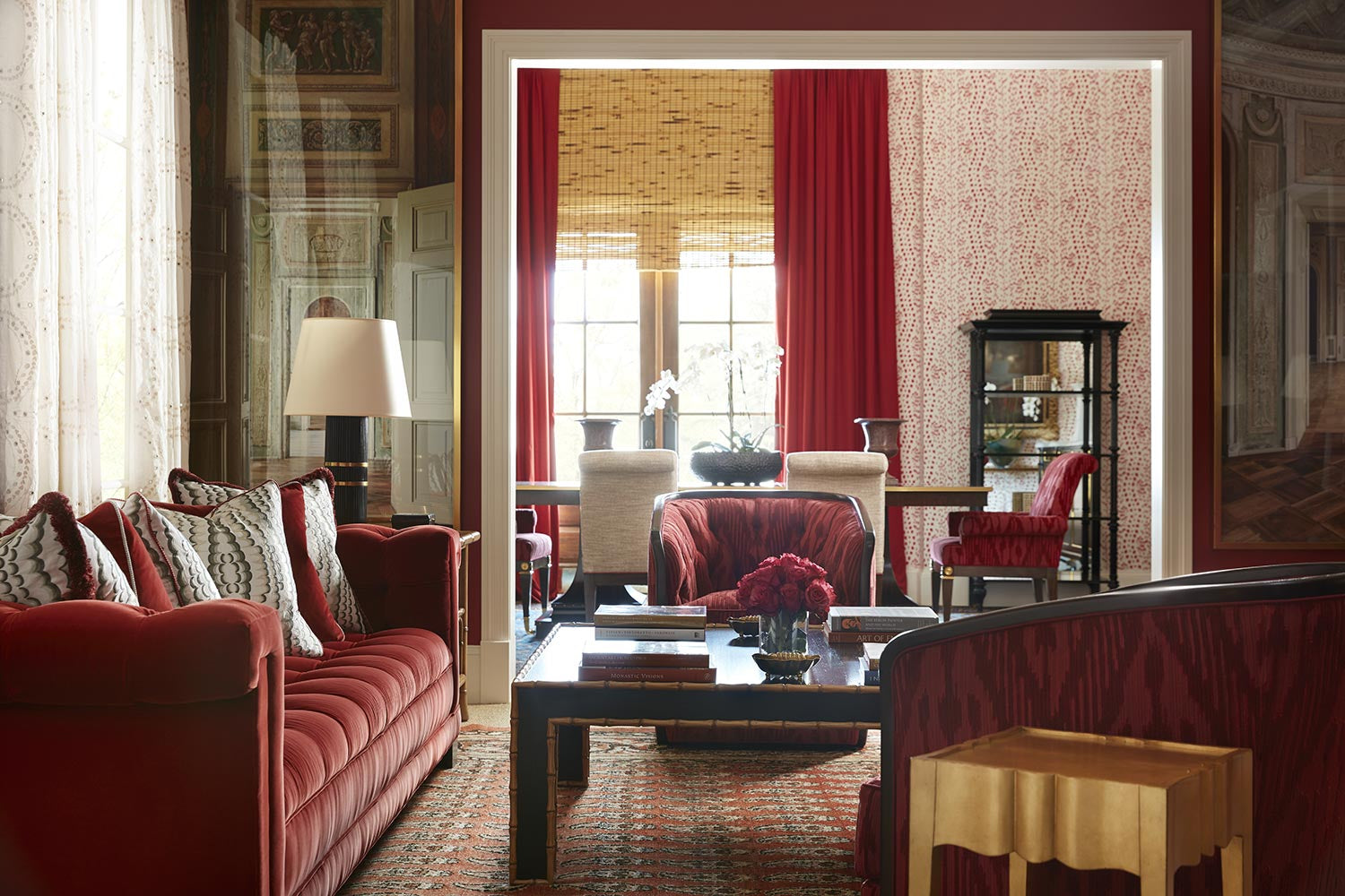 Theodore Alexander Cristina Cocktail Table – room setting