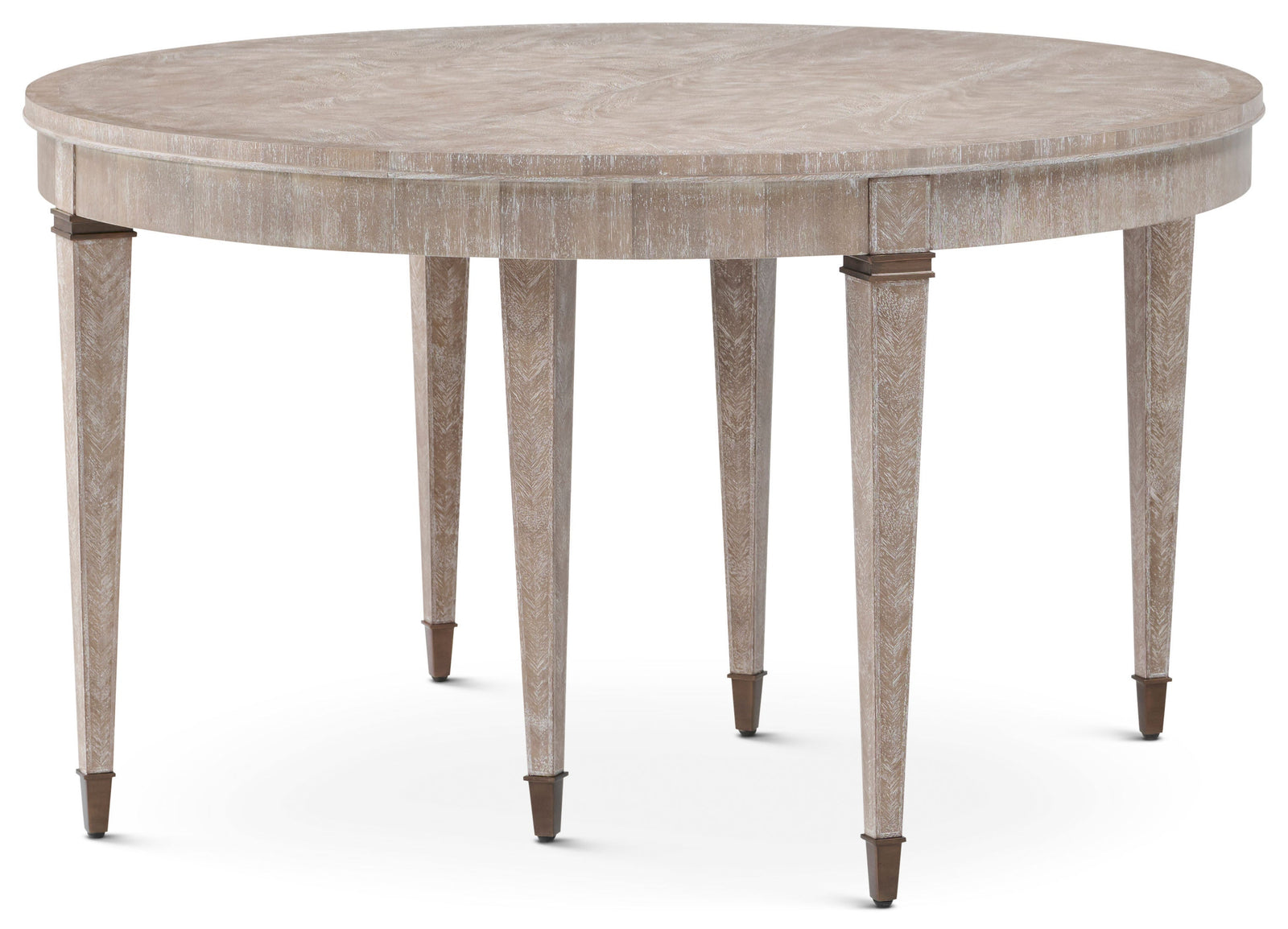 Theodore Alexander Shelley Dining Table Marlborough Geo Coast – side view