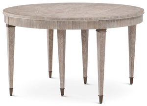 Theodore Alexander Shelley Dining Table Marlborough Geo Coast – side view
