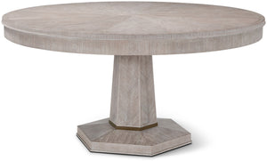 Theodore Alexander Morrison Dining Table Marlborough Geo Coast – front view
