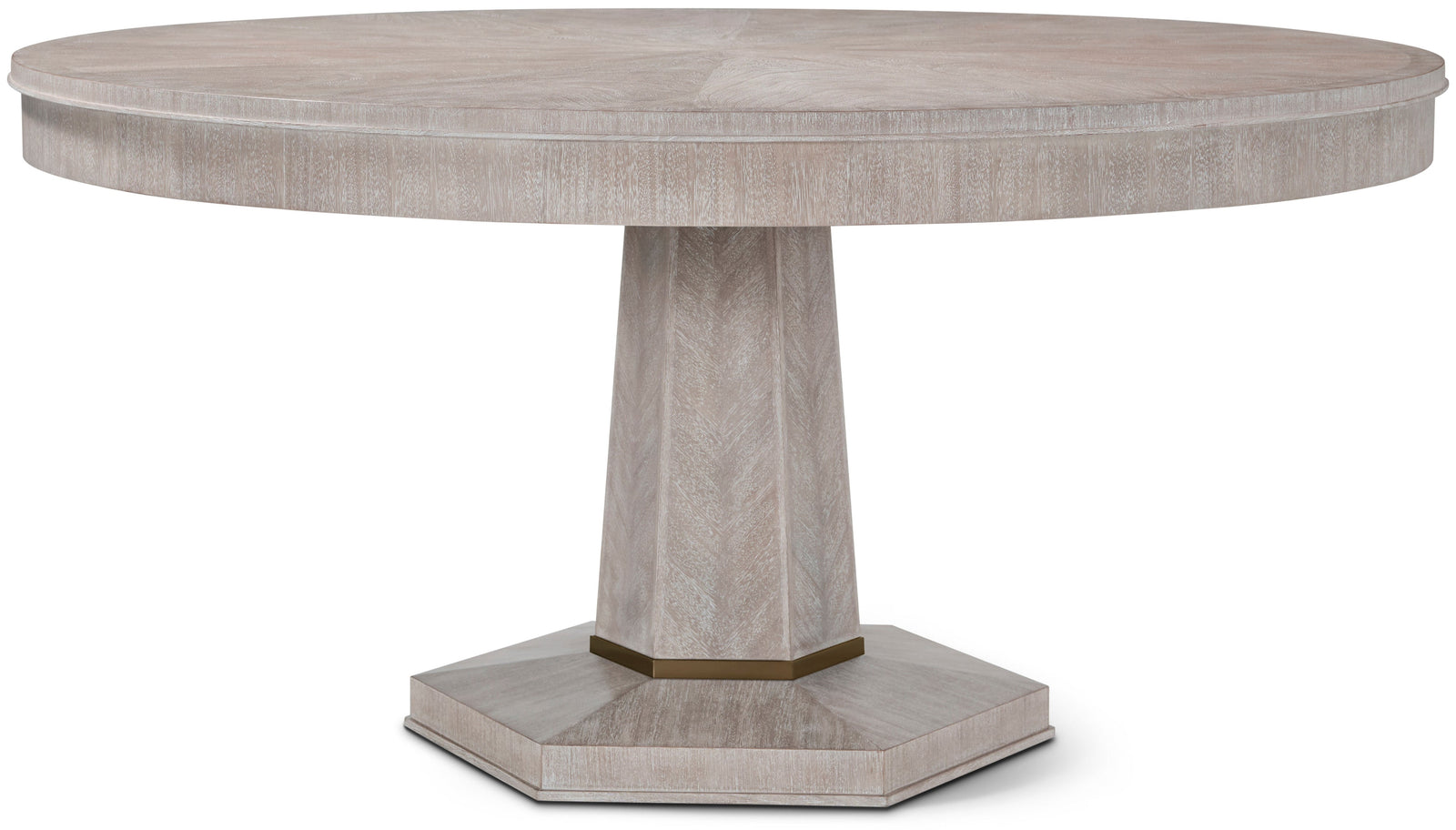 Theodore Alexander Morrison Dining Table Marlborough Geo Coast – angle view