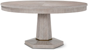 Theodore Alexander Morrison Dining Table Marlborough Geo Coast – angle view