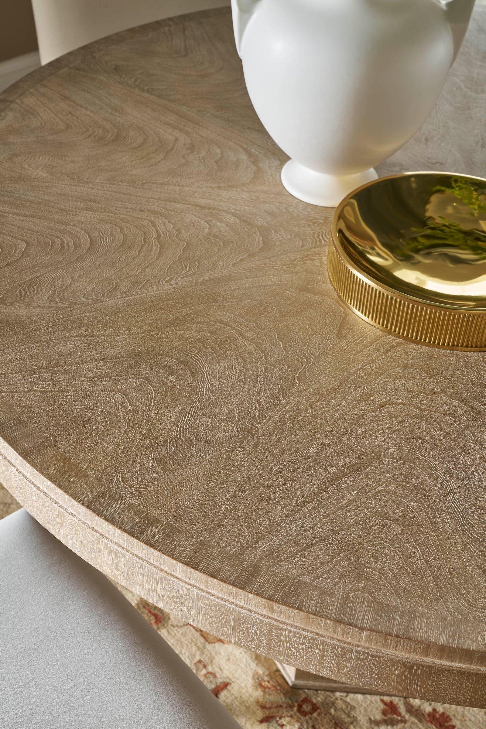 Theodore Alexander Morrison Dining Table Marlborough Geo Coast – room setting