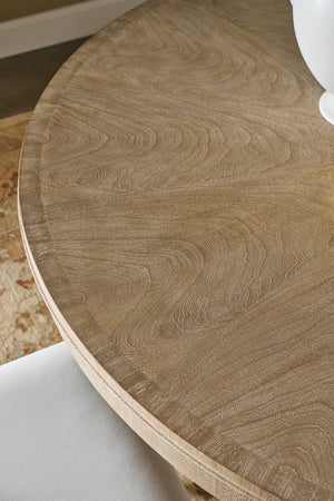 Theodore Alexander Morrison Dining Table Marlborough Geo Coast – room setting
