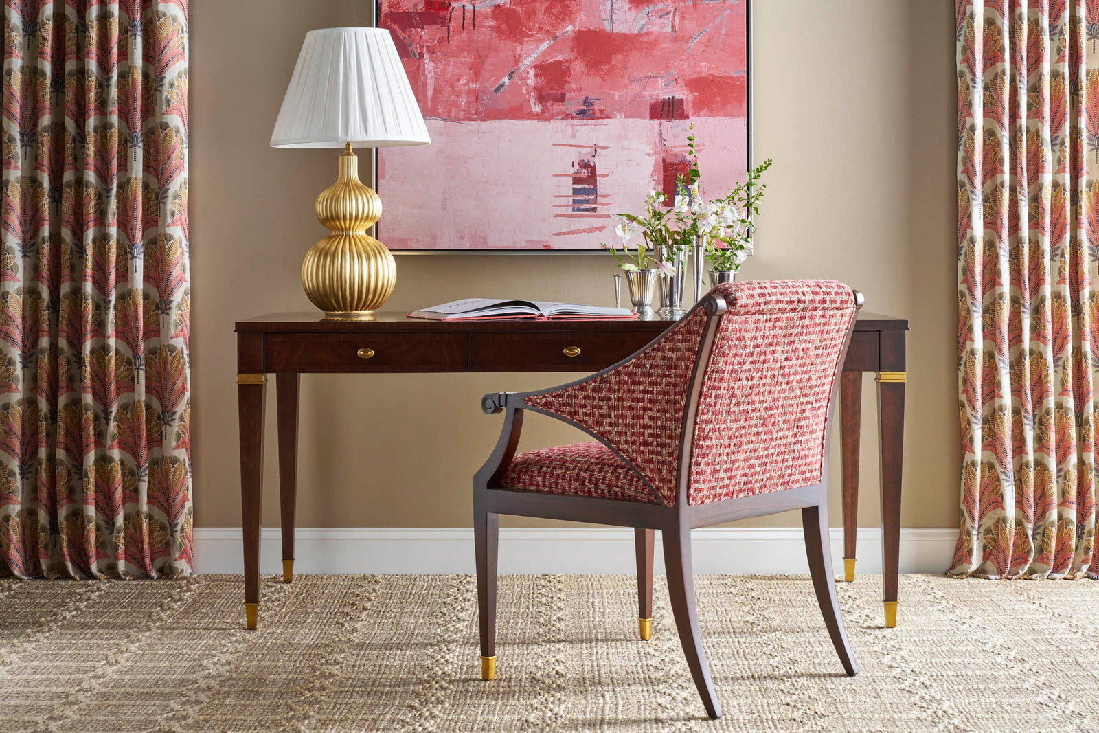 Theodore Alexander Bradbury Desk Cambridge AH – room setting