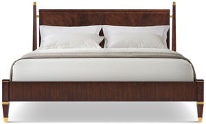 Theodore Alexander Markos Wooden Bed King / Cambridge AH – angle view