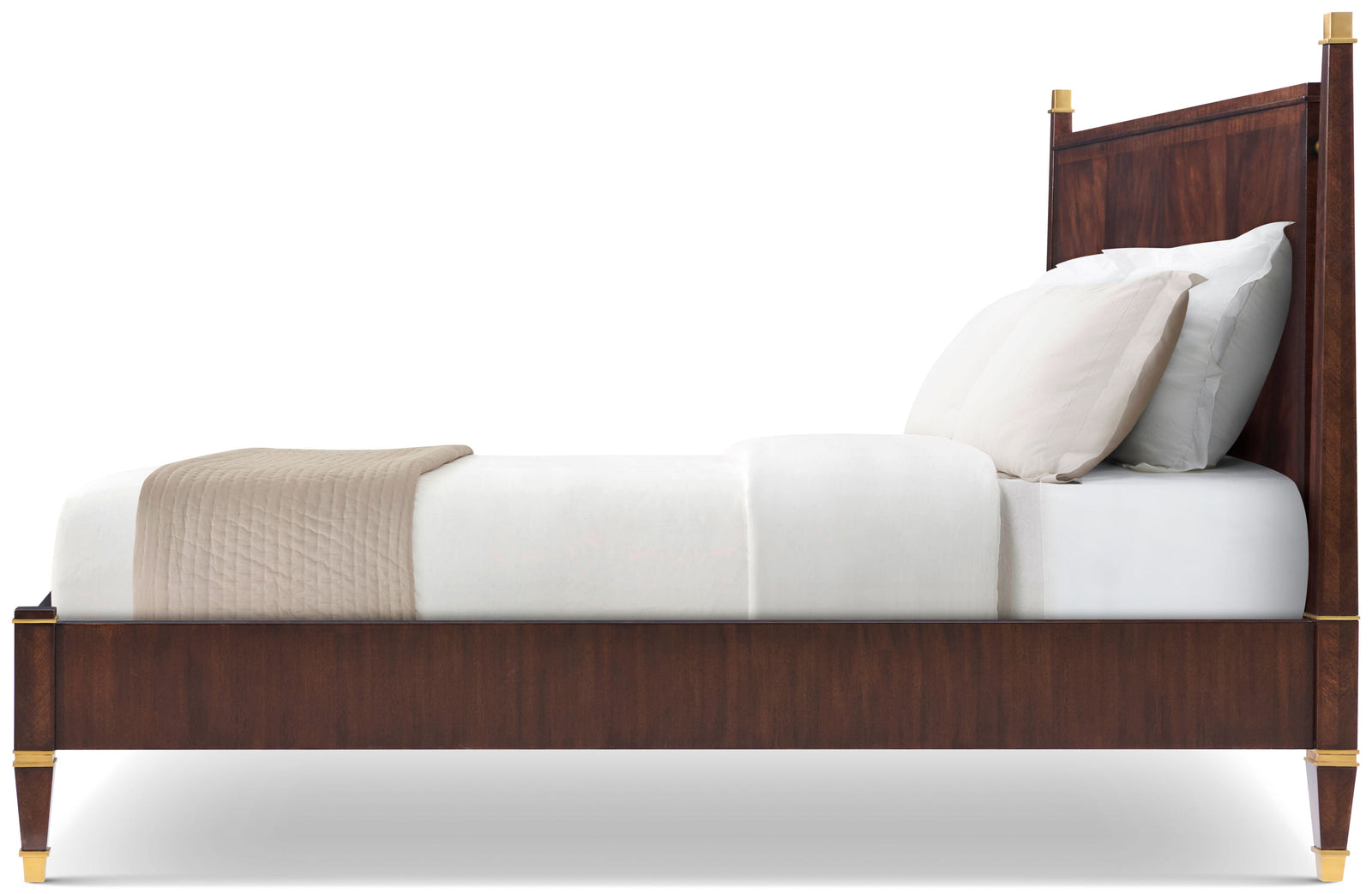 Theodore Alexander Markos Wooden Bed King / Cambridge AH – side view