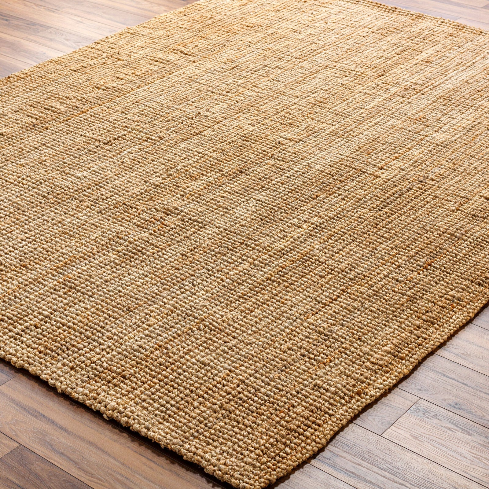Calla Handmade Rug 2' x 3' Beige & Tan – corner view