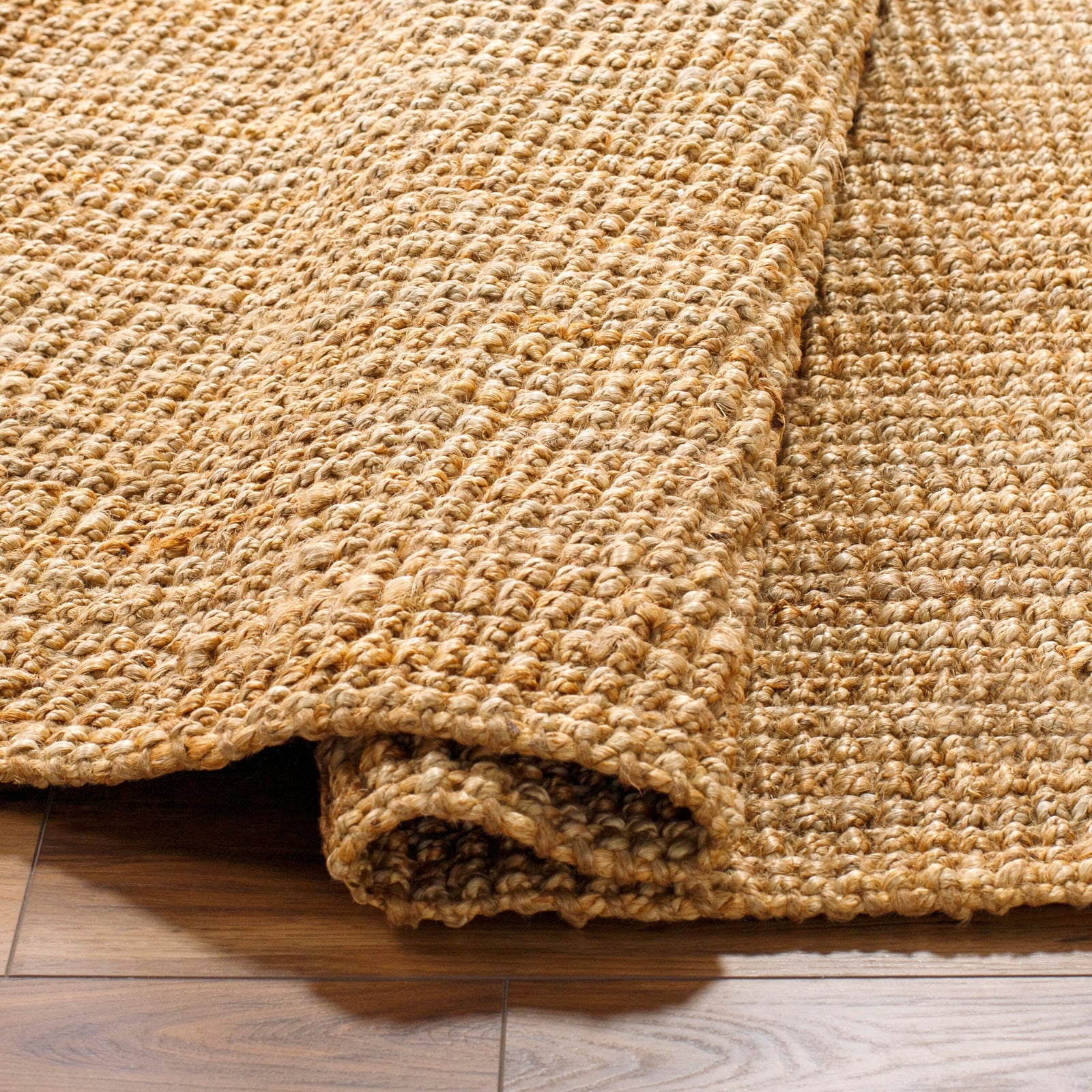 Calla Handmade Rug 2' x 3' Beige & Tan – front view