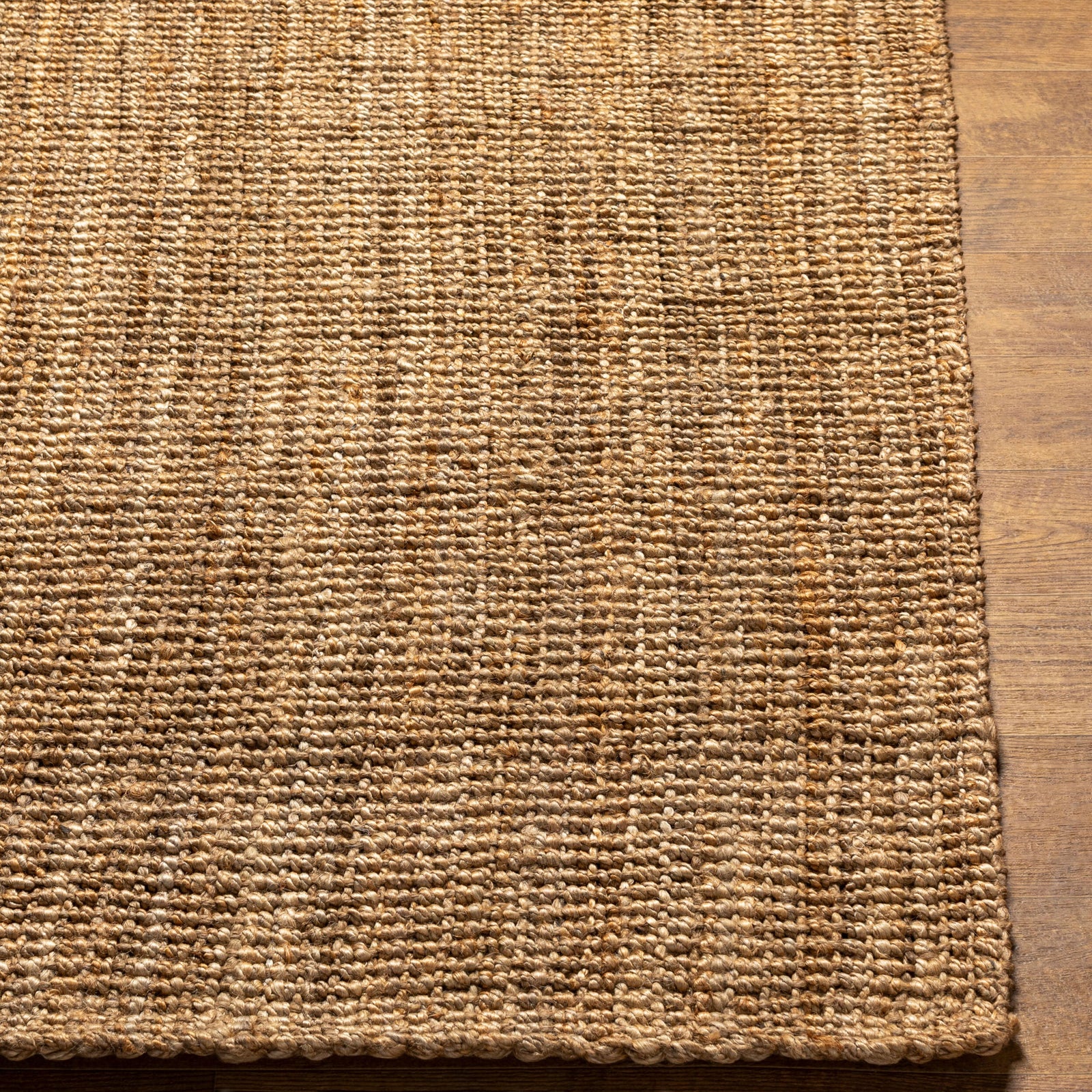 Calla Handmade Rug 2' x 3' Beige & Tan – front detail