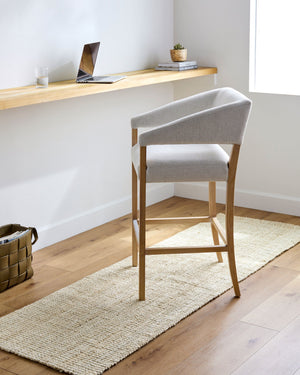 Calla Handmade Rug 2' x 3' Butter – room setting