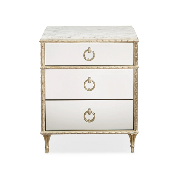 Caracole Fontainebleau Nightstand – front view