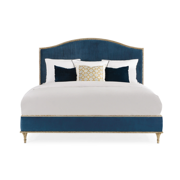 Caracole Platform King Bed – front view