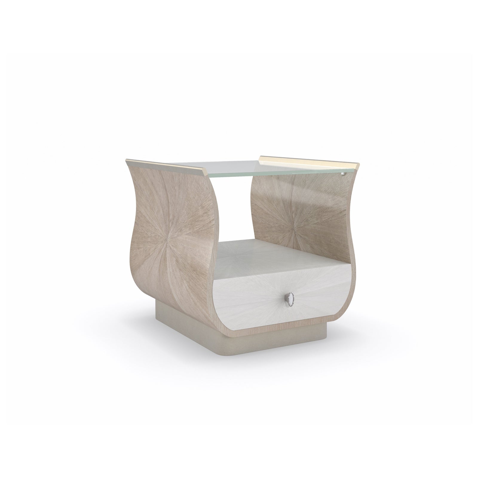Caracole Rectangle End Table – front view