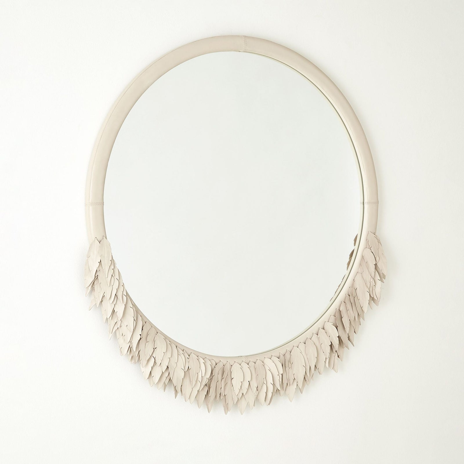 Global Views Emily Mirror Ivory – detail