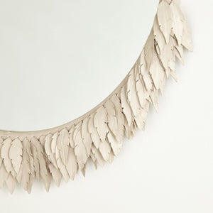 Global Views Emily Mirror Ivory – detail