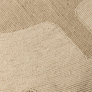 Global Views Carthago Beaded Pillow Key Sand – texture detail