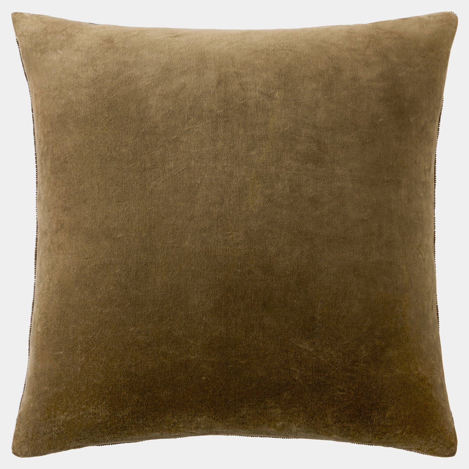 Global Views Carthago Beaded Pillow Pass Sepia – back view