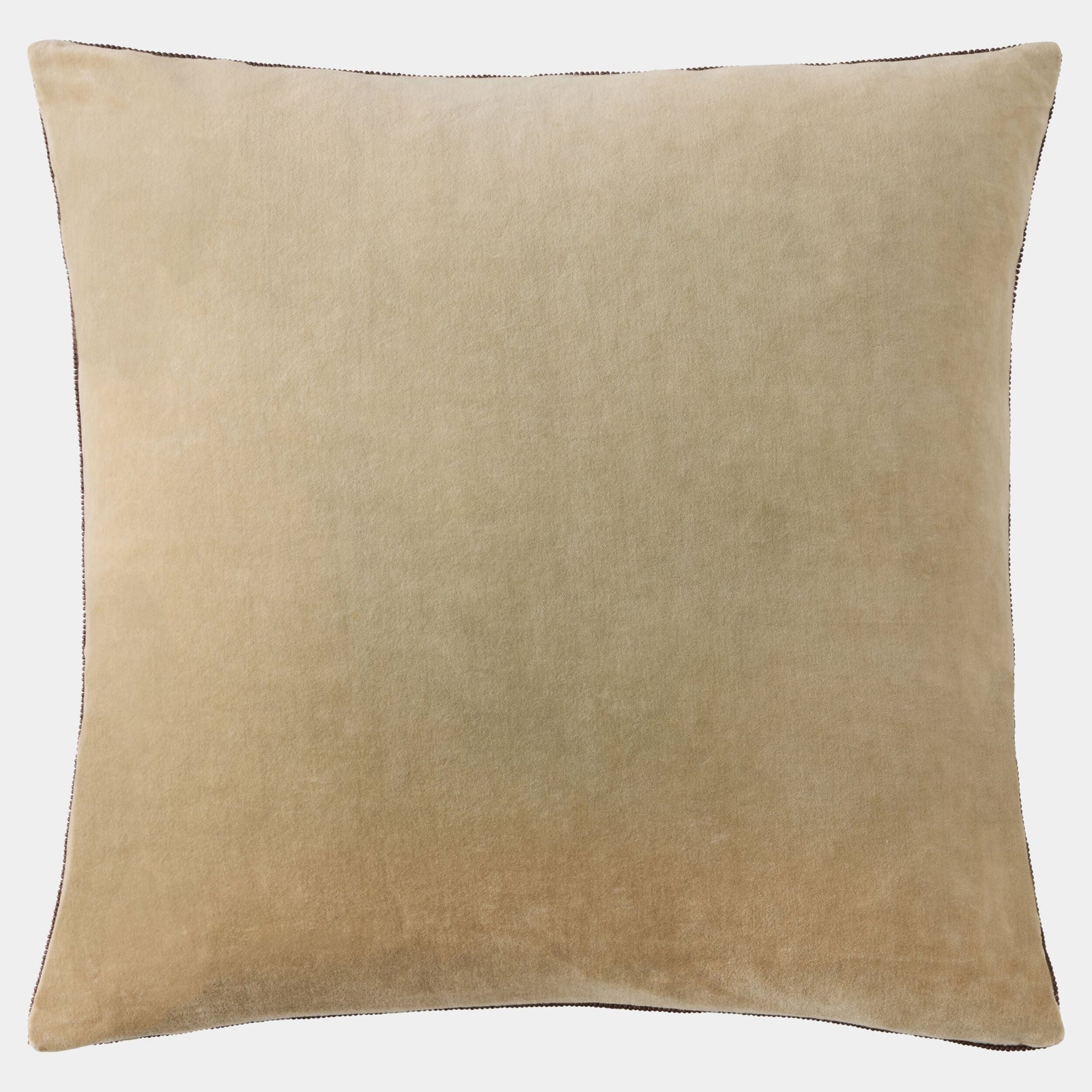 Global Views Carthago Beaded Pillow Pass Cinnabar – back view