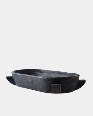Global Views Carly Dome Bowl Elongated Dome (24") – angle view