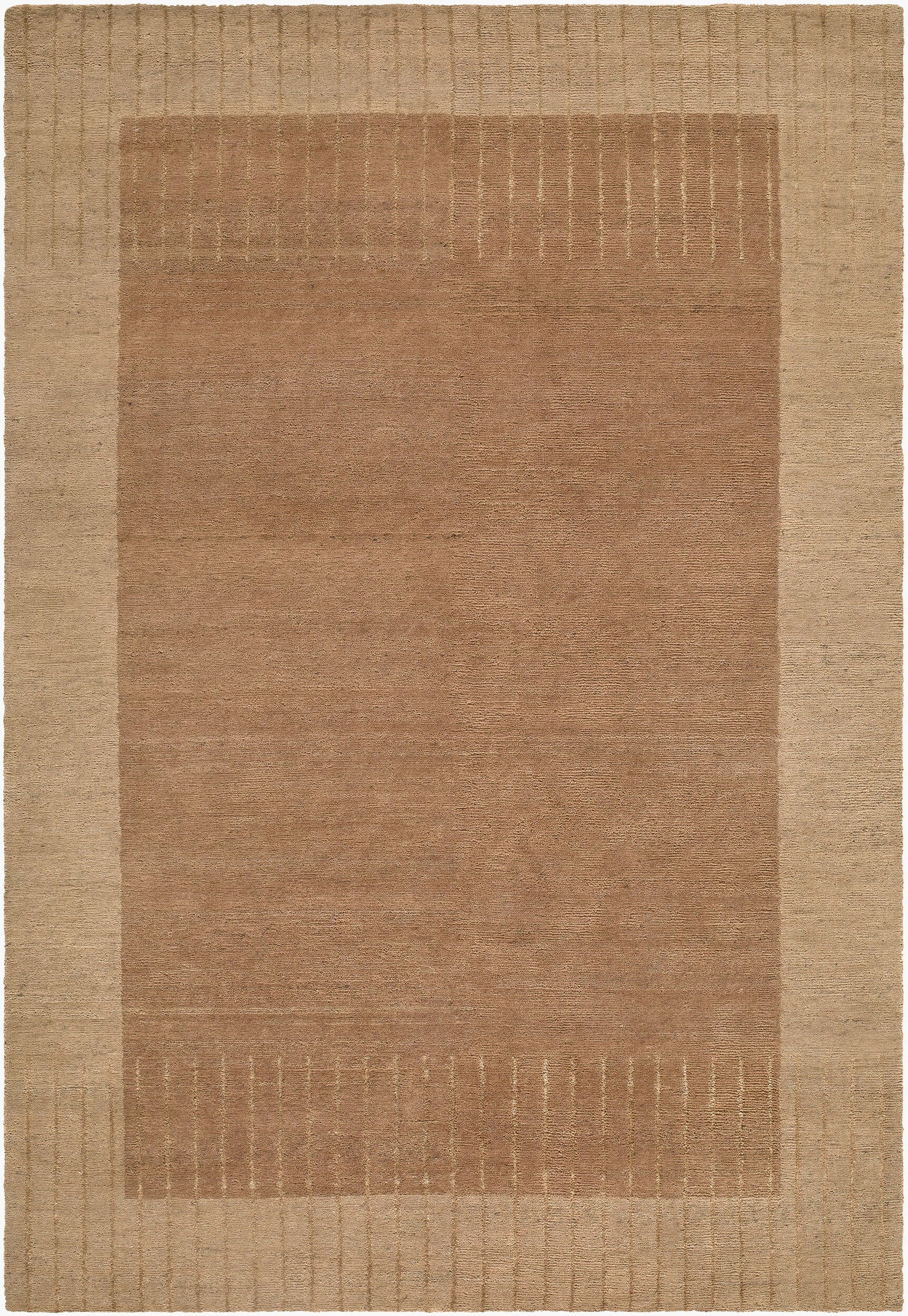 Pilgrimage Handmade Rug 2' x 3' Camel – front view
