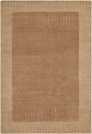 Pilgrimage Handmade Rug 2' x 3' Camel – front view