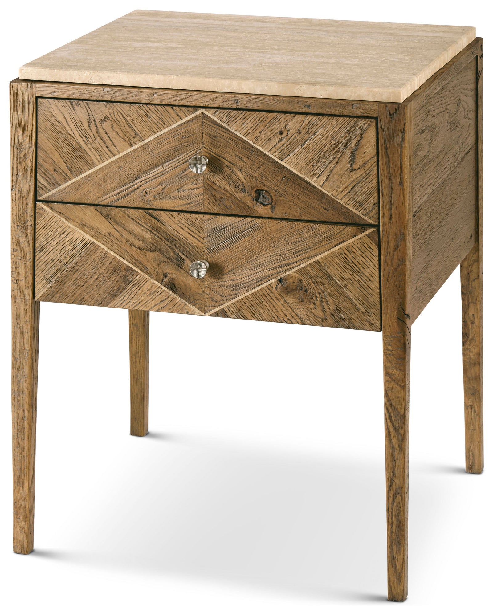 Theodore Alexander Hawkesford Nightstand – angle view
