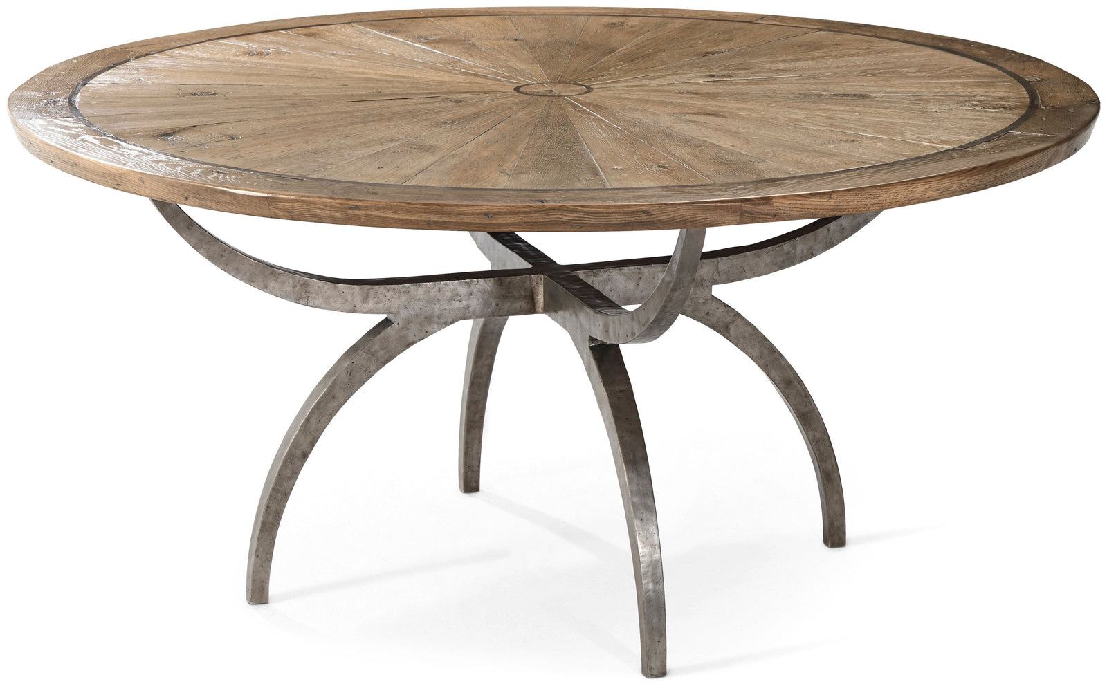 Theodore Alexander Lagan Dining Table Light Echo Oak – front view
