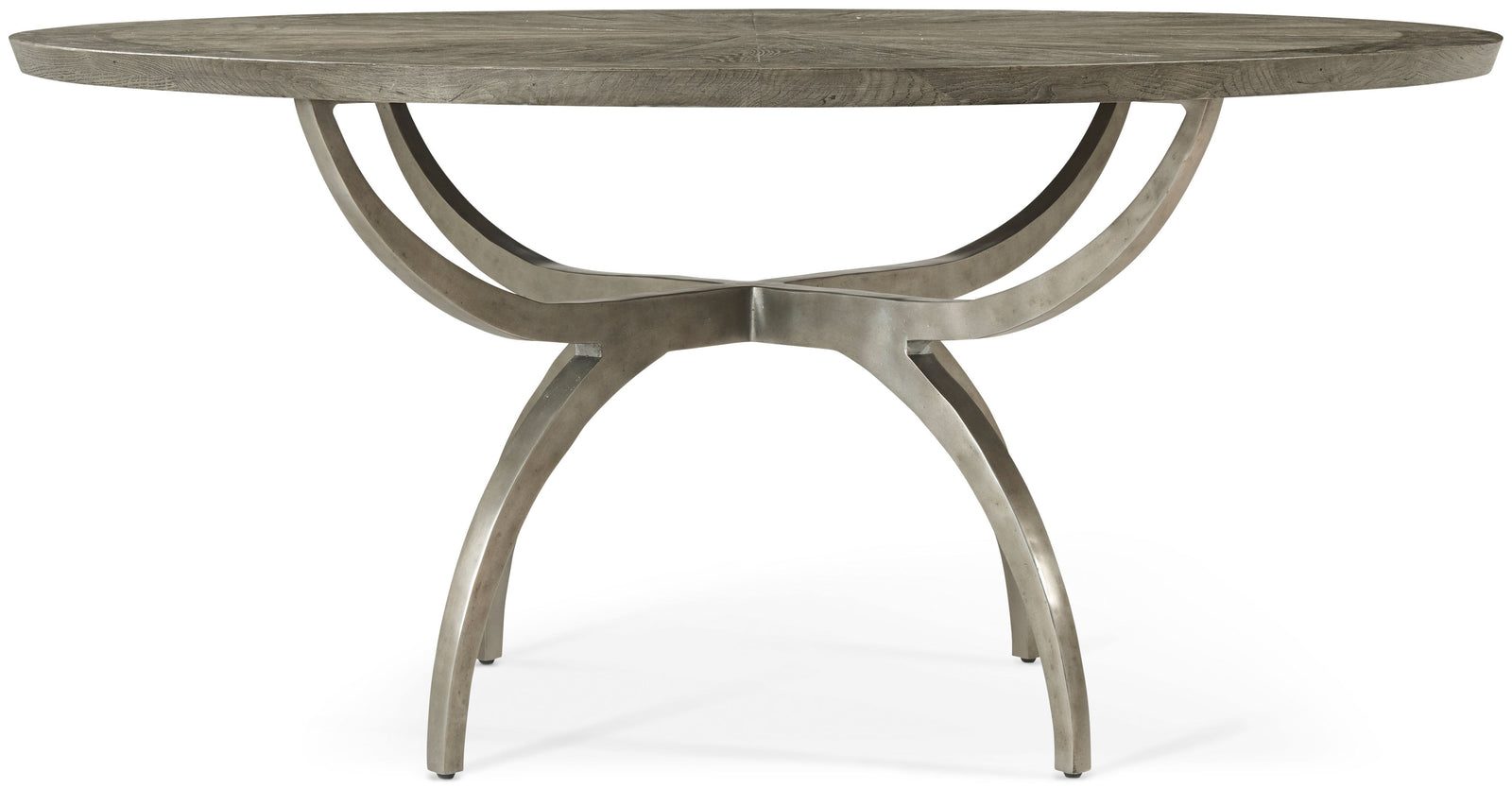 Theodore Alexander Lagan Dining Table Grey Echo Oak – angle view