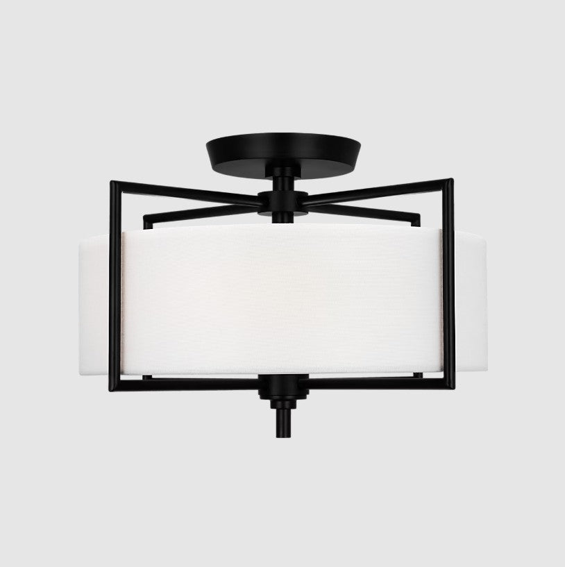 Perno Medium Semi-Flush Mount