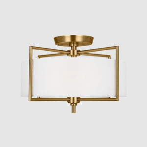 Perno Medium Semi-Flush Mount
