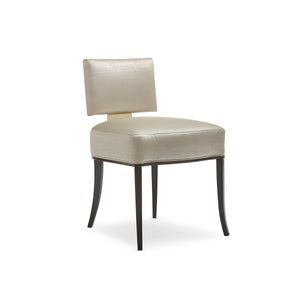 Caracole Reserved Seating Side Dining Chair – front view