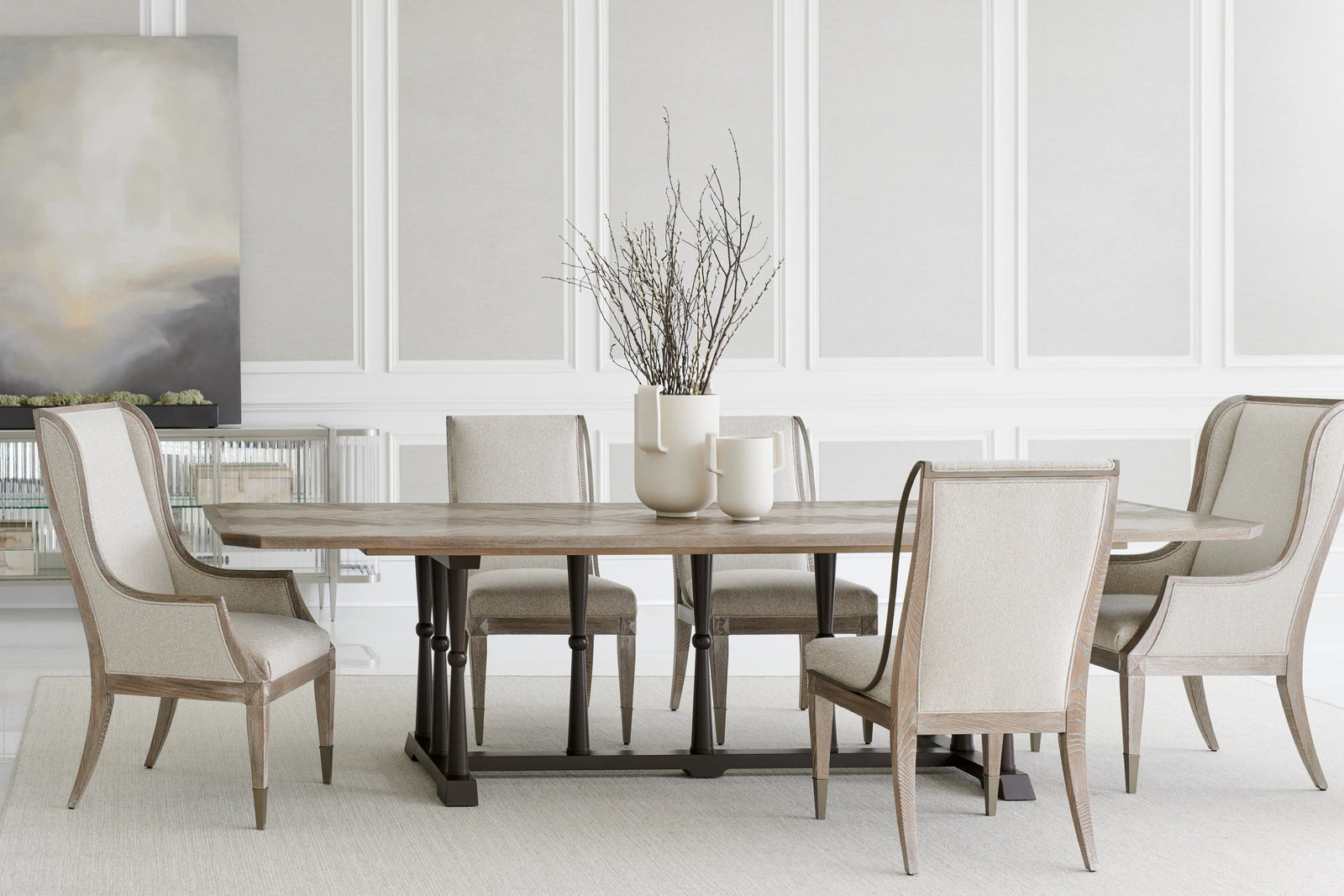 Caracole Dinner Circuit Dining Table – side view