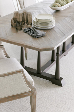 Caracole Dinner Circuit Dining Table – top view
