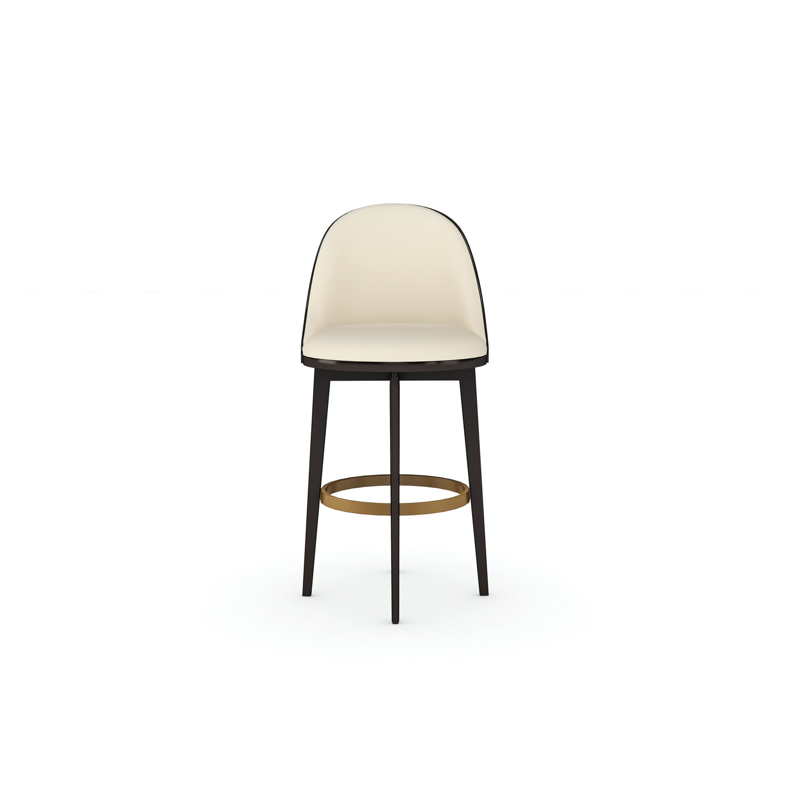 Caracole Another Round Bar Stool – front view