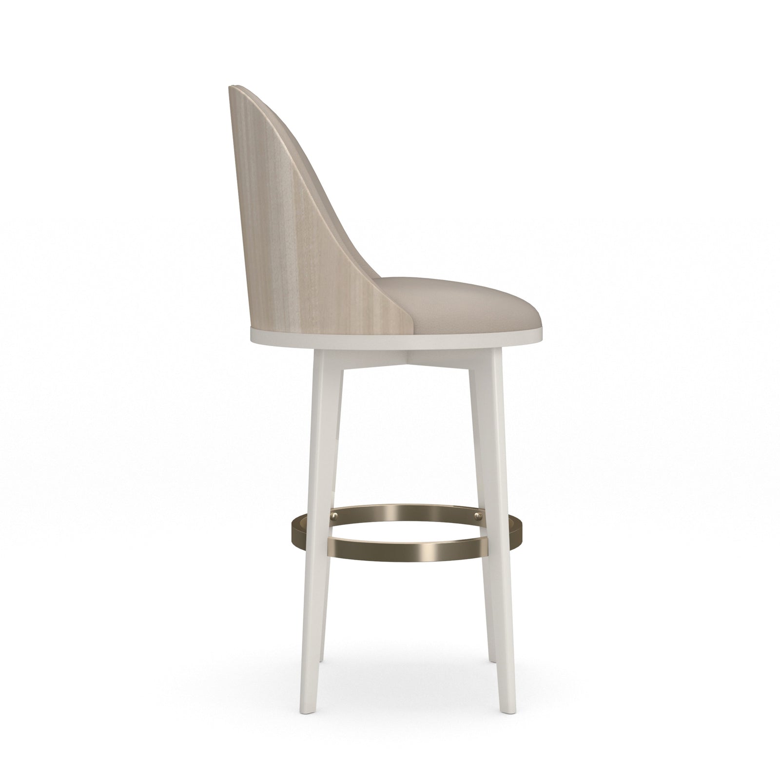 Caracole Another Round Bar Stool – top view