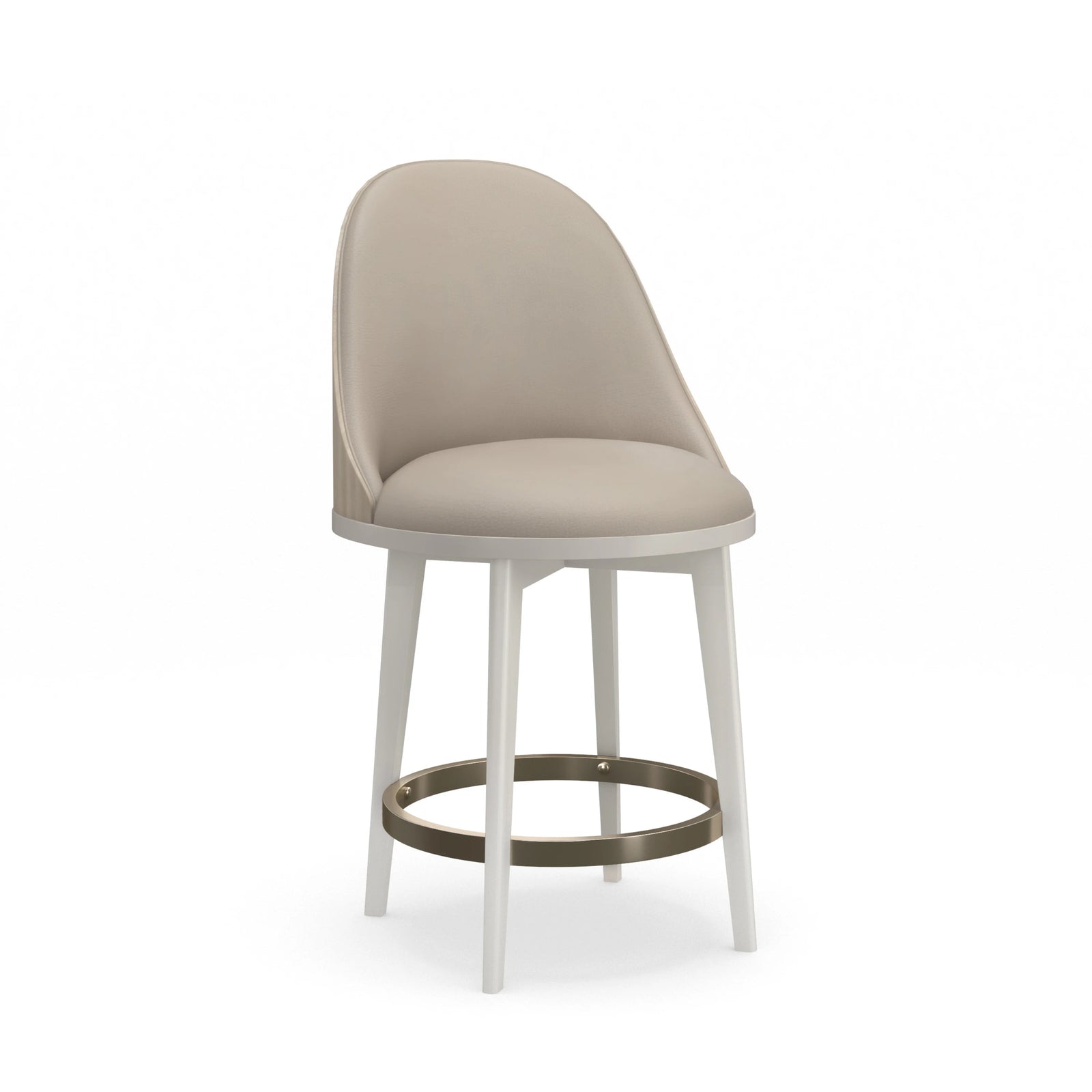 Caracole Another Round Counter Stool – back view