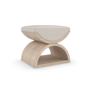Caracole Open Enrollment Ottoman – detail