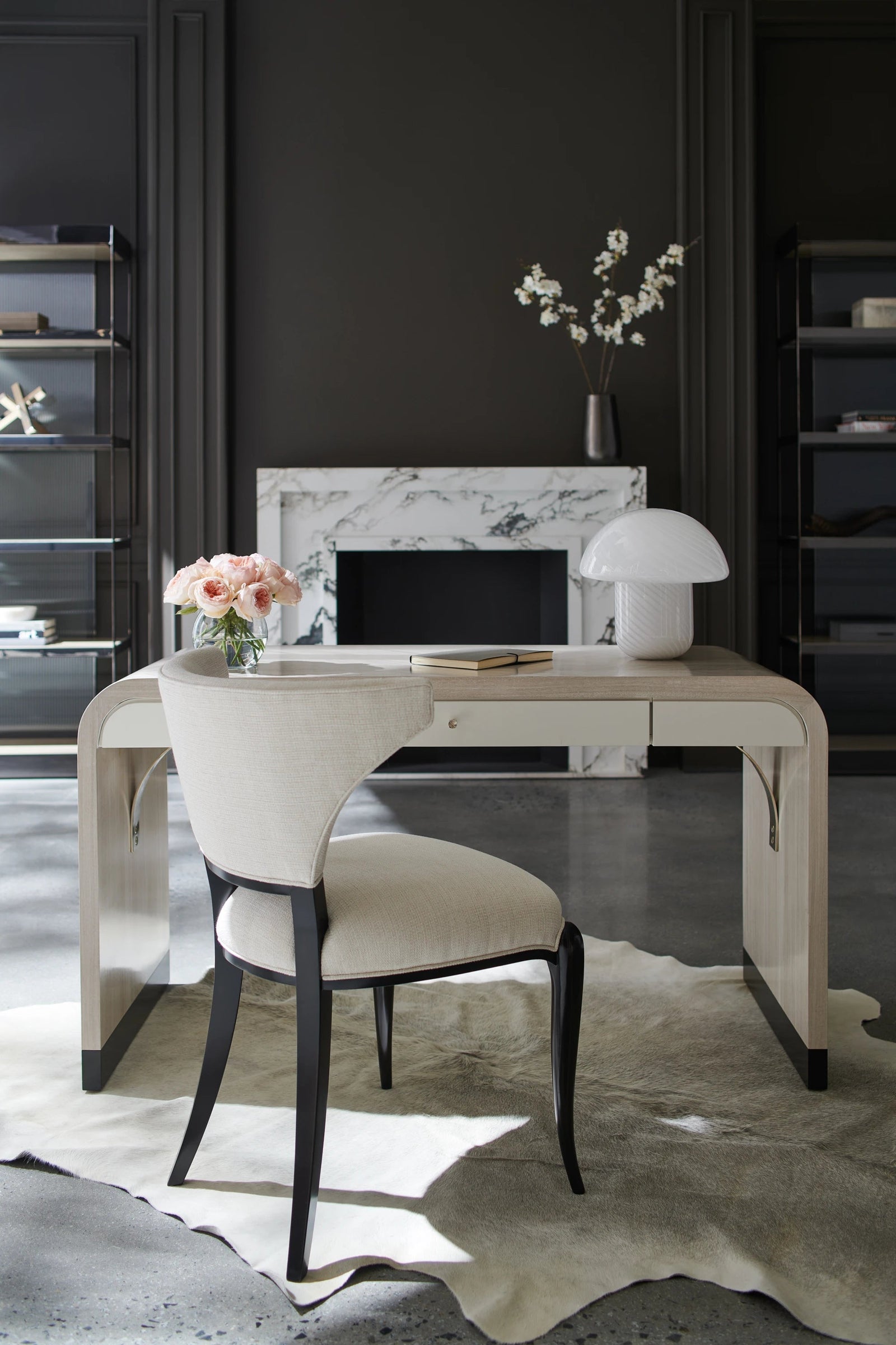 Caracole Be My Guest Dining Chair – angle view