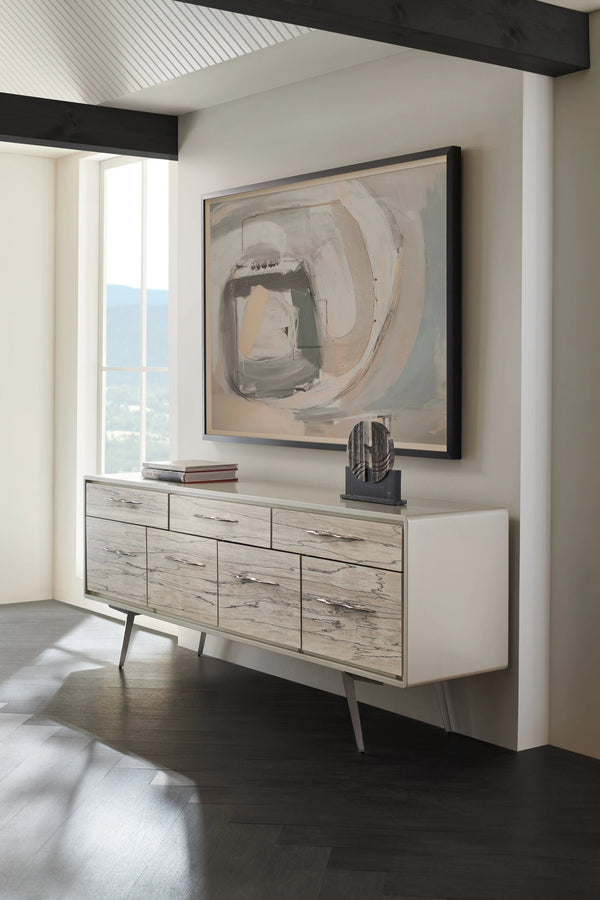 Caracole Highs And Lows Sideboard – angle view
