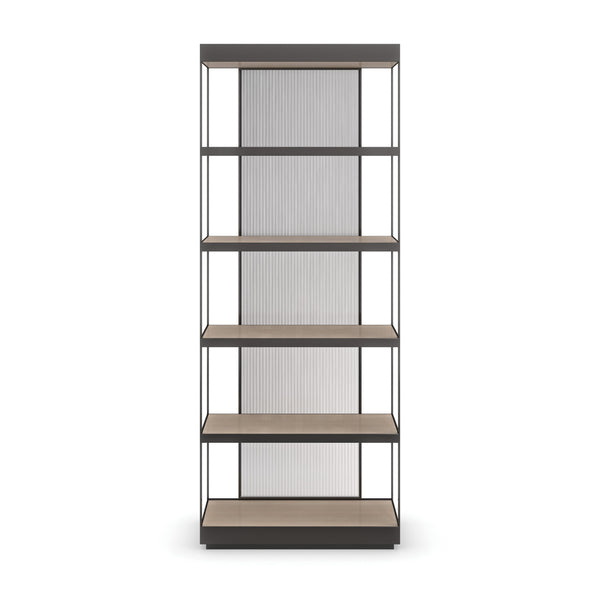 Caracole Shelf Life Bookcase – front view