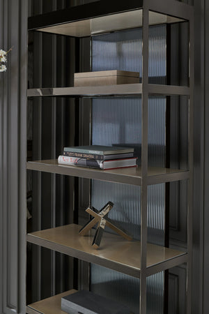 Caracole Shelf Life Bookcase – detail